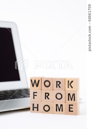 在家工作圖片WFH 68661709