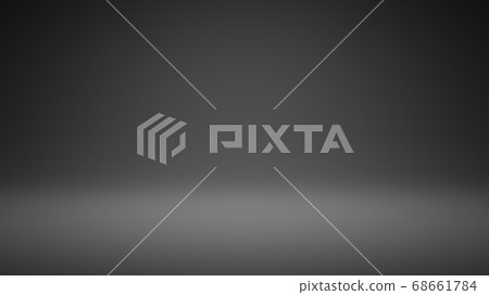Empty Blank Black Studio Background 68661784