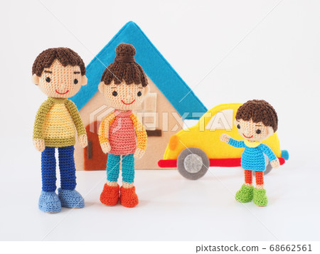Amigurumi Doll House and Car Amigurumi Doll House and Car 68662561