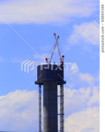 夏天的天空煙囪 夏天的天空煙囪 68664166