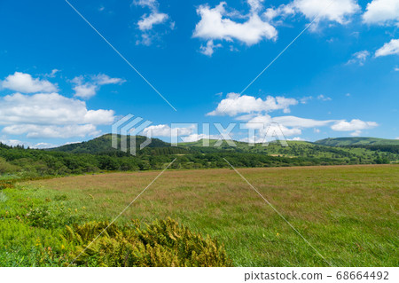 矢島沼澤地（桐山和熊山） 68664492