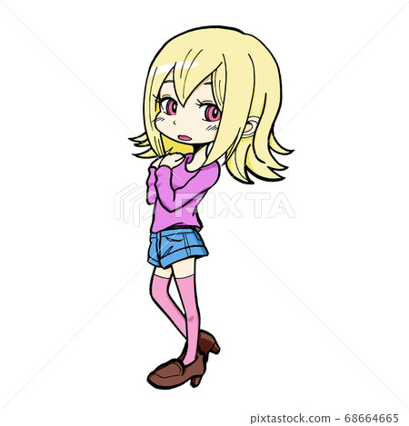 Blonde girl Blonde girl 68664665