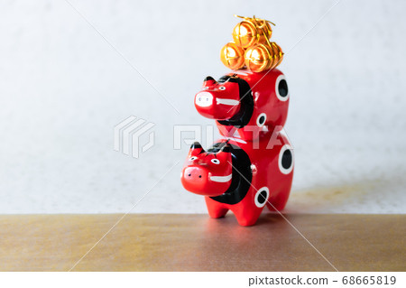 2021 year of the ox, red beko without plague 68665819