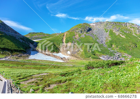 Mount Norikura (July summer sunny) 68666278
