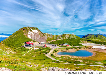 Mount Norikura (July summer sunny) 68666309