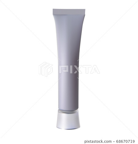 Download Cosmetic Cream Tube Mockup Plastic Gel Container Stock Illustration 68670719 Pixta PSD Mockup Templates