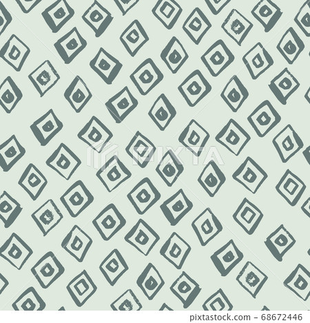 Random abstract seamless pattern with rhombus - Stock Illustration ...