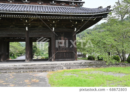 Negoji寺大門神王雕像和歌山 Negoji寺大門神王雕像和歌山 68672803