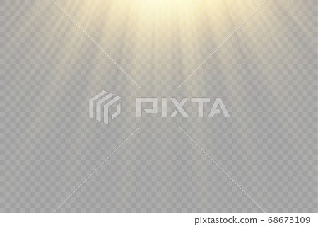 Flash effect sunlight. 68673109