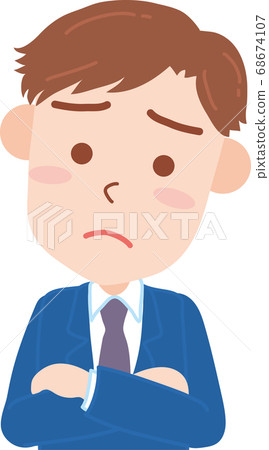 Man in trouble - Stock Illustration [68674107] - PIXTA