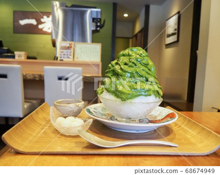 涼爽爽口！抹茶刨冰 68674949