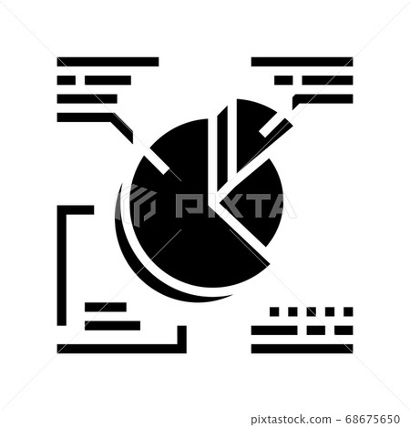 round infographic glyph icon vector illustration round infographic glyph icon vector illustration 68675650