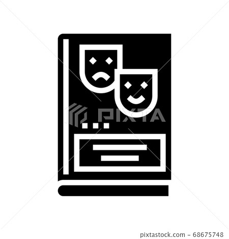 play genre glyph icon vector illustration play genre glyph icon vector illustration 68675748