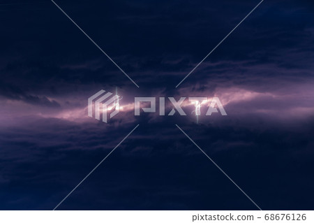 Thunderstorms are massive clouds with thunder and Thunderstorms are massive clouds with thunder and 68676126