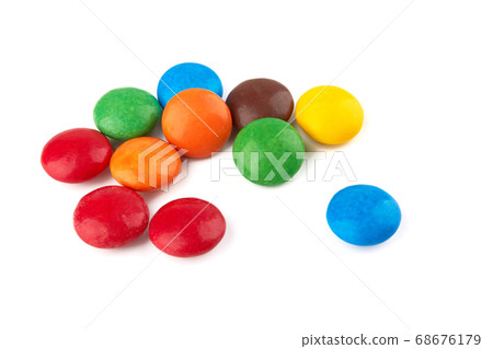 candies on white 68676179
