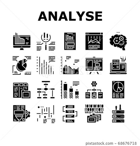 Analyze Infographic Collection Icons Set Vector Analyze Infographic Collection Icons Set Vector 68676718