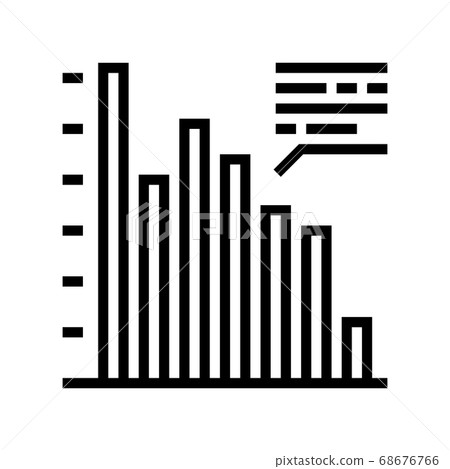 profit infographic line icon vector illustration profit infographic line icon vector illustration 68676766