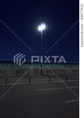 小夜燈和橋樑，福岡市那島橋 68677913
