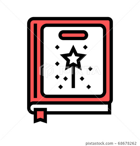 fairy tale genre color icon vector illustration fairy tale genre color icon vector illustration 68678262