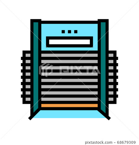 veneer dryer machine color icon vector illustration veneer dryer machine color icon vector illustration 68679309