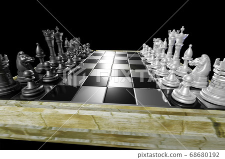 國際象棋（CG：黑色背景） 68680192