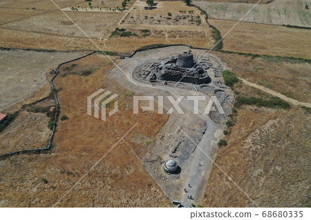 Santu Antine nuragic stone age Sardinia Nuraghe Santu Antine nuragic stone age Sardinia Nuraghe 68680335