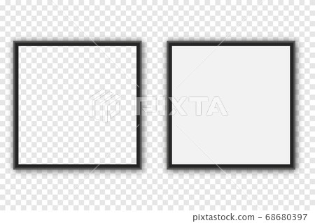 Realistic picture frame Realistic picture frame 68680397