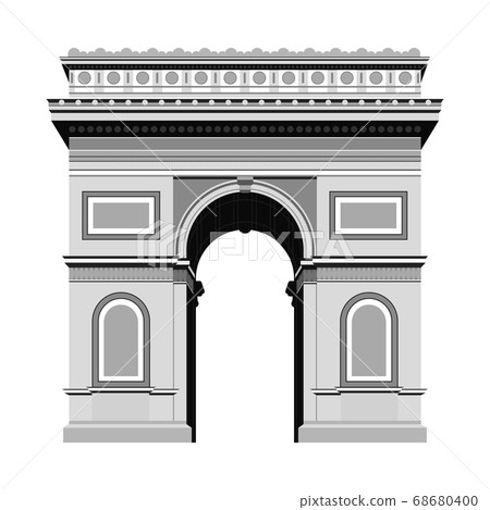 Tourist attraction. Vector Tourist attraction. Vector 68680400