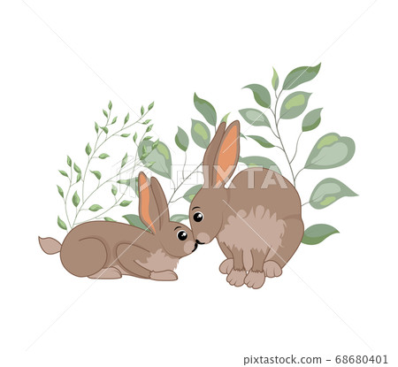 woodland animals 68680401