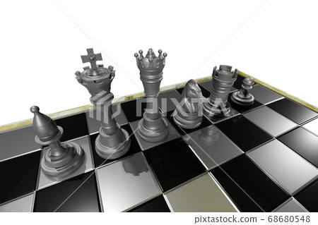 Chess (CG: white background) Chess (CG: white background) 68680548