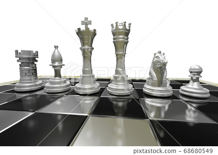 Chess (CG: white background) Chess (CG: white background) 68680549