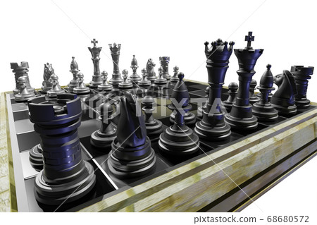 國際象棋（CG：白色背景） 68680572