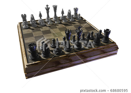 Chess (CG: white background) Chess (CG: white background) 68680595