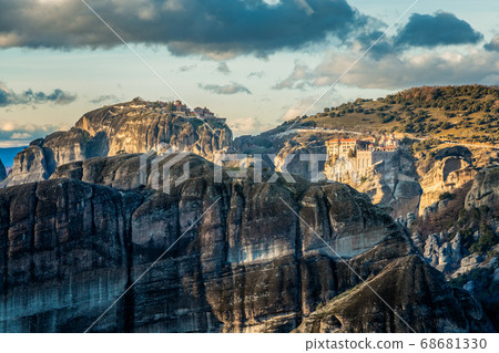 Varlaam and Grand Meteora monasteries, built on Varlaam and Grand Meteora monasteries, built on 68681330