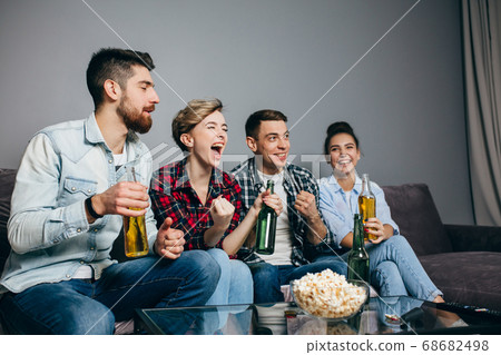 emotional young fans are rooting for a team 68682498