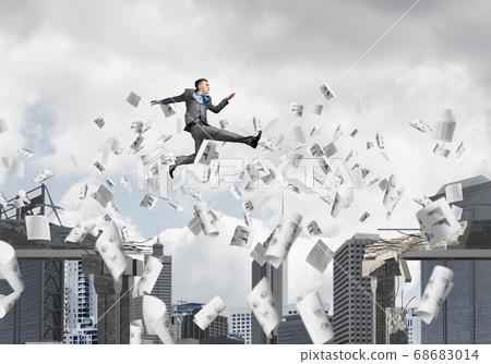 Problem and difficulties overcoming concept. Problem and difficulties overcoming concept. 68683014