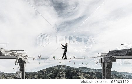 Concept of hidden risks and dangers. Concept of hidden risks and dangers. 68683560