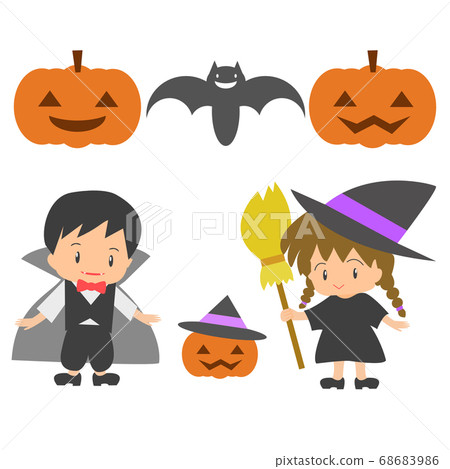 Halloween boys and girls Halloween boys and girls 68683986