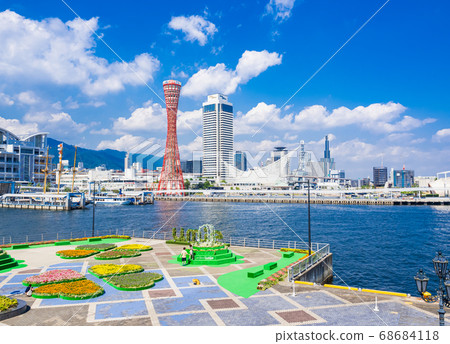 Kobe Port Tower and Bay Area Kobe Port Tower and Bay Area 68684118