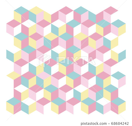 Background material geometric pattern block Background material geometric pattern block 68684242