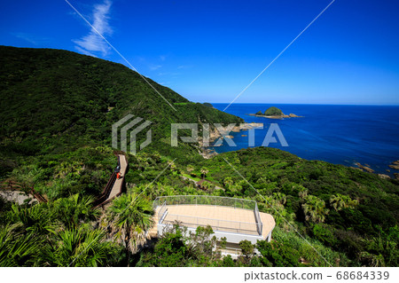 [鹿兒島海角岬]從海角岬天文台向海角岬停車場 68684339