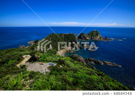 [鹿兒島縣海岬)從海岬展望台眺望 [鹿兒島縣海岬)從海岬展望台眺望 68684348