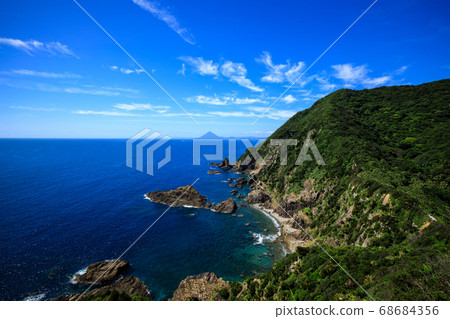 [Cape Sata, Kagoshima Prefecture] From Kadake Sata Observatory 68684356