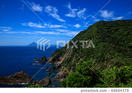 [鹿兒島縣薩塔角]薩塔角天文台的海門岳 68684378