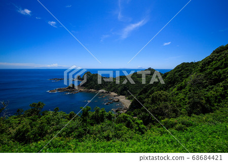 [鹿兒島海角岬]海角岬停車場的風景 68684421