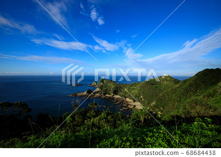 [Cape Sata, Kagoshima Prefecture] Scenery from the Cape Sata parking lot 68684438