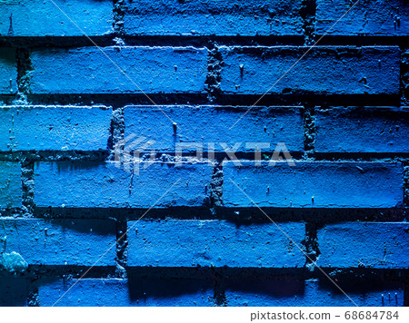 Pattern of Deep purple brick wall surface pattern background Pattern of Deep purple brick wall surface pattern background 68684784