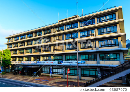 Nagasaki City Hall (Main Building) Morning Scene Historical Records [Nagasaki City] 68687970