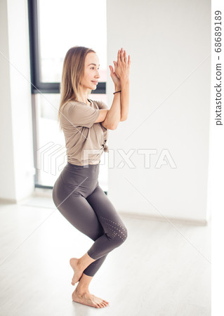 flexible fit girl with crossed legs and arms flexible fit girl with crossed legs and arms 68689189