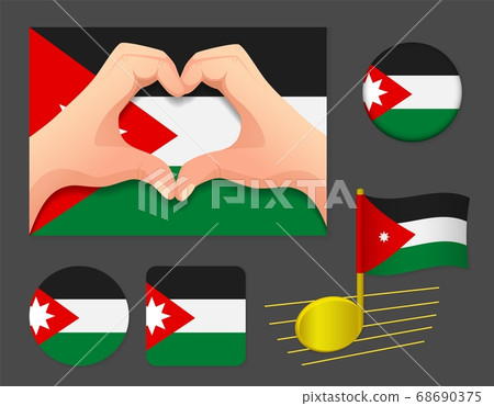jordan flag icon 68690375